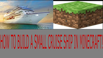 How To Build A Small Cruise Ship In Minecraft! - [Part 1] - Building the bow!