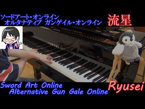 【SAO Alternative GGO OP】流星(TV size) 演奏してみた