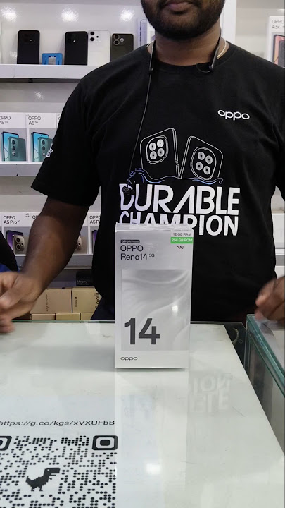 Oppo Reno 14 5g 🔥🔥 || Pearl White || Quick Unboxing Video #oppo #unboxing #shortvideo