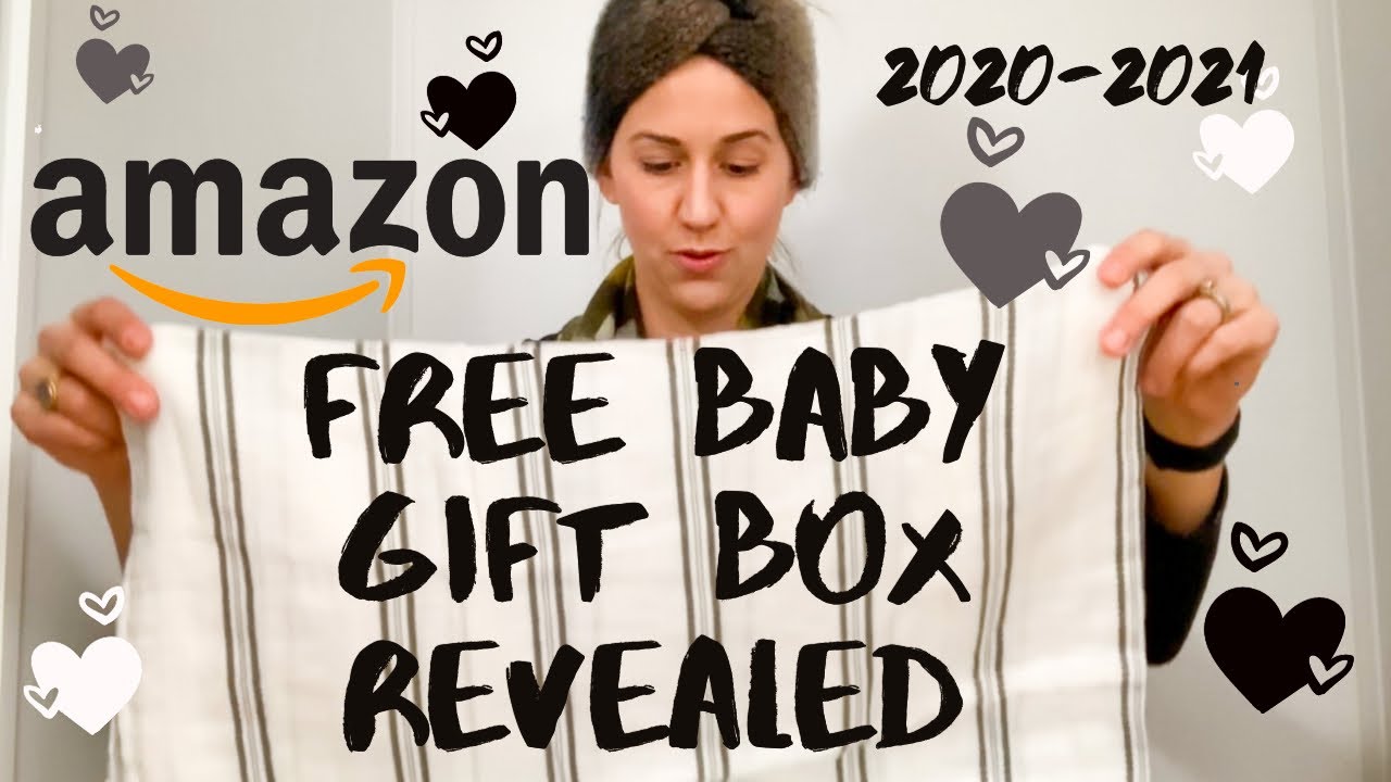 FREE 2021 AMAZON BABY REGISTRY Gift Box Unboxing! YouTube