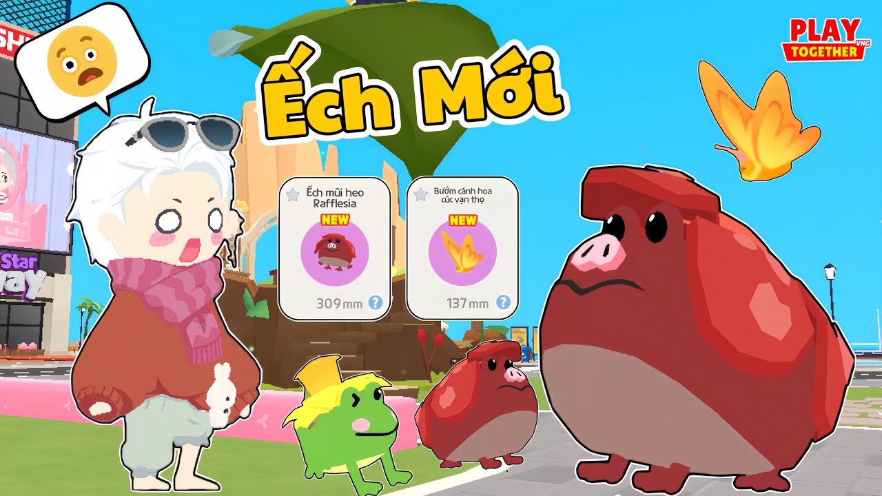 Play Together | Thử Thách Ngày Đầu Mình Vợt Full Côn Trùng Mới Và Cái Kết