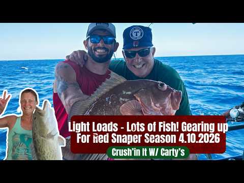 39Hr Overnight Adventure - Snapper bite is on fire! 4.10 | Hubbard's Marina