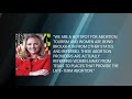 Abortion Legislation Updates