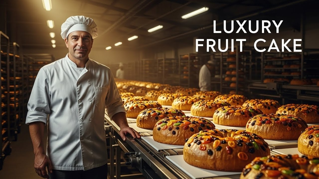 Inside the American Fruitcake Factory | Full Dessert Making Process