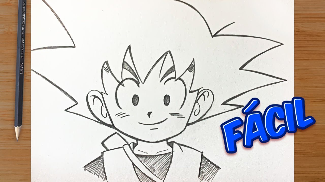 CÓMO DIBUJAR a GOKU DAIMA Paso a Paso a Lápiz - Dragon Ball DAIMA - YouTube