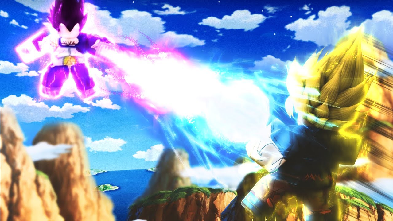 I Used Full Power For My First Beam Clash In Dragon Ball Z Roblox Dbog Youtube - cloud power roblox