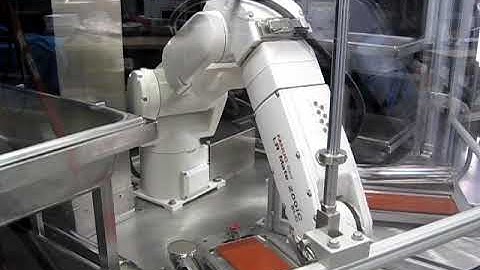 Robotic Automation -  Clean Room Robot - Biological Biotech Material Skiving