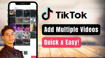 How to Add Multiple Videos on TikTok !