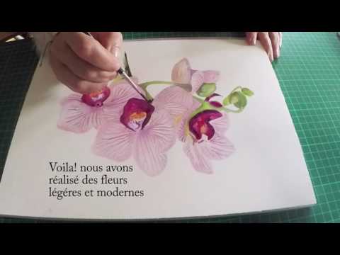 Vidéo: Techniques De Peinture à L'aquarelle De Fleurs: Comment Peindre Une Orchidée