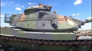 American Legion Tank Display