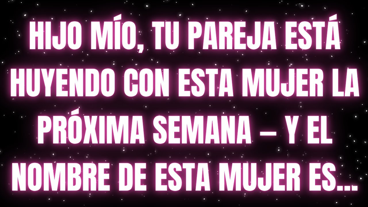 Los ángeles dicen que tu pareja está huyendo con... Revelado en 5 minutos.