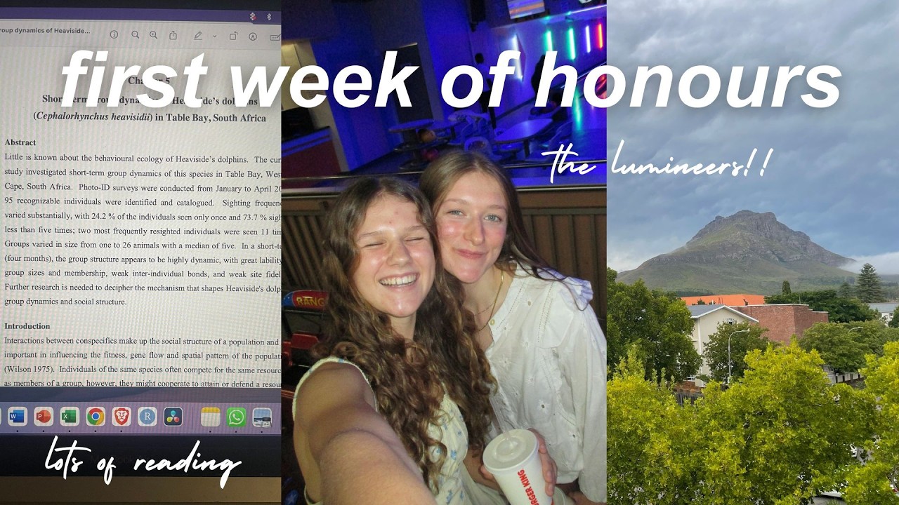 first week back at uni...ish