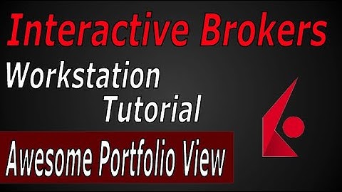 Interactive Brokers | Portfolio Layout Overview | Trade like a god.