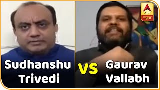 प्रवासी मज़दूरों के मुद्दे पर Sudhanshu Trivedi Vs Gaurav Vallabh | e-Shikhar Sammelan