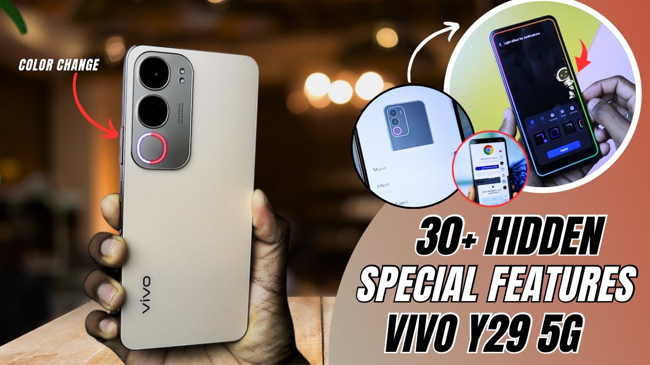 Vivo Y29 5g Tips And Tricks 🔥 Hidden Top 30+ Special Features | vivo y29