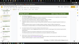 PerformanceTesting-Feb9-demo-Software Development Life Cycle,Testing Life Cycle,Performance testing