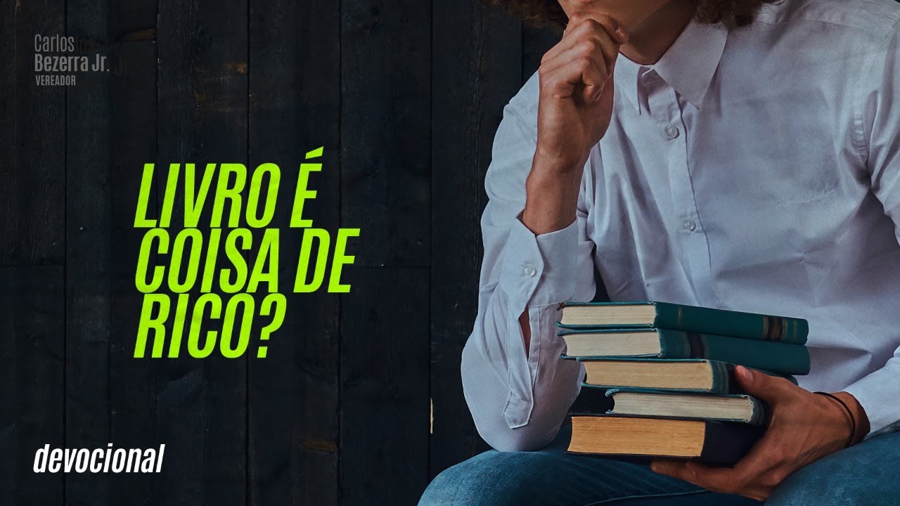 LIVRO É COISA DE RICO - YouTube