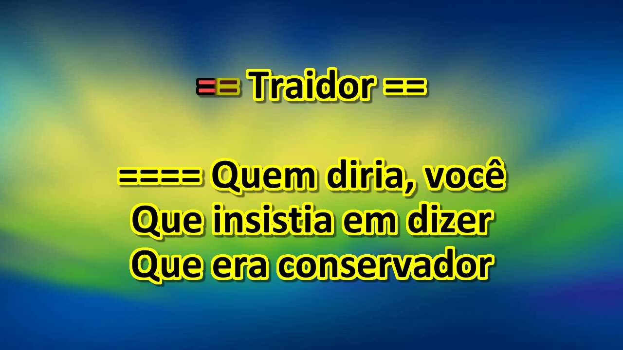 Karaokê Pot Pourri A Casa do Sol Nascente, Traidor Versão Forró Que se Garante