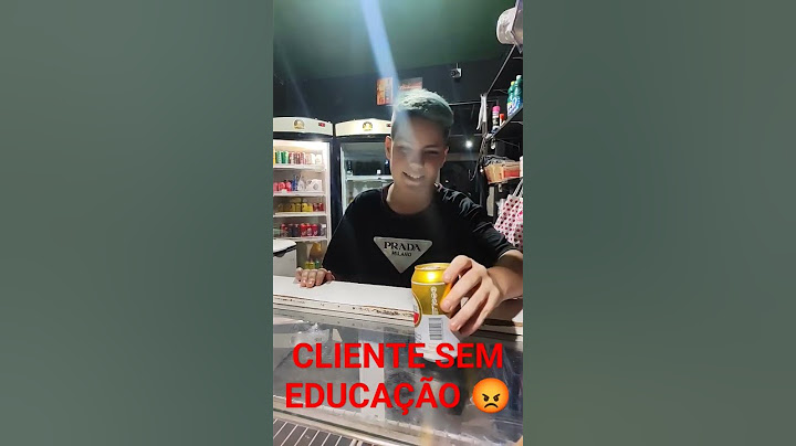 CLIENTE SEM EDUCAÇÃO....nosssaaaa😡