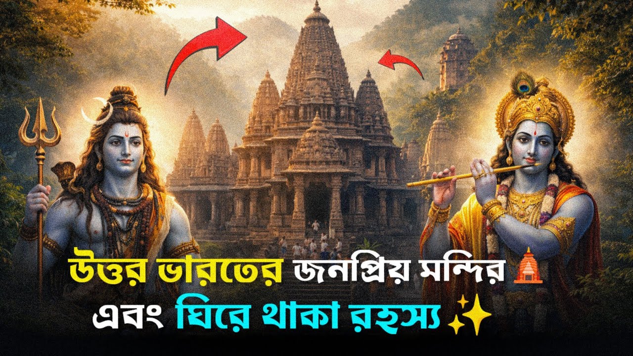 উত্তর ভারতের জনপ্রিয় মন্দির এবং সেখানকার ঘিরে থাকা রহস্য 🛕🕉️ Famous North Indian Temples 