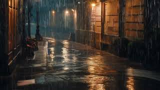 City Serenity: Soothing ASMR Rainsound & Soft Thunderstorm For Blissful Slumber - ASMR Rainsound