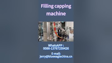 Suitable for peanut butter bottle filling and capping machine