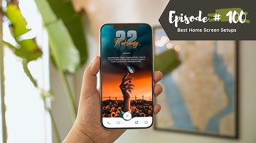 The Best Homescreen Setup For Android - #Nature