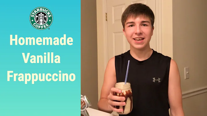 Homemade Vanilla Frappuccino