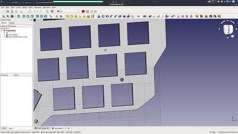 Ergodash large thumb cluster plate FreeCAD