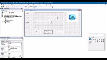 VBA 33 Programando os botões SAIR e LIMPAR no Userform VBA