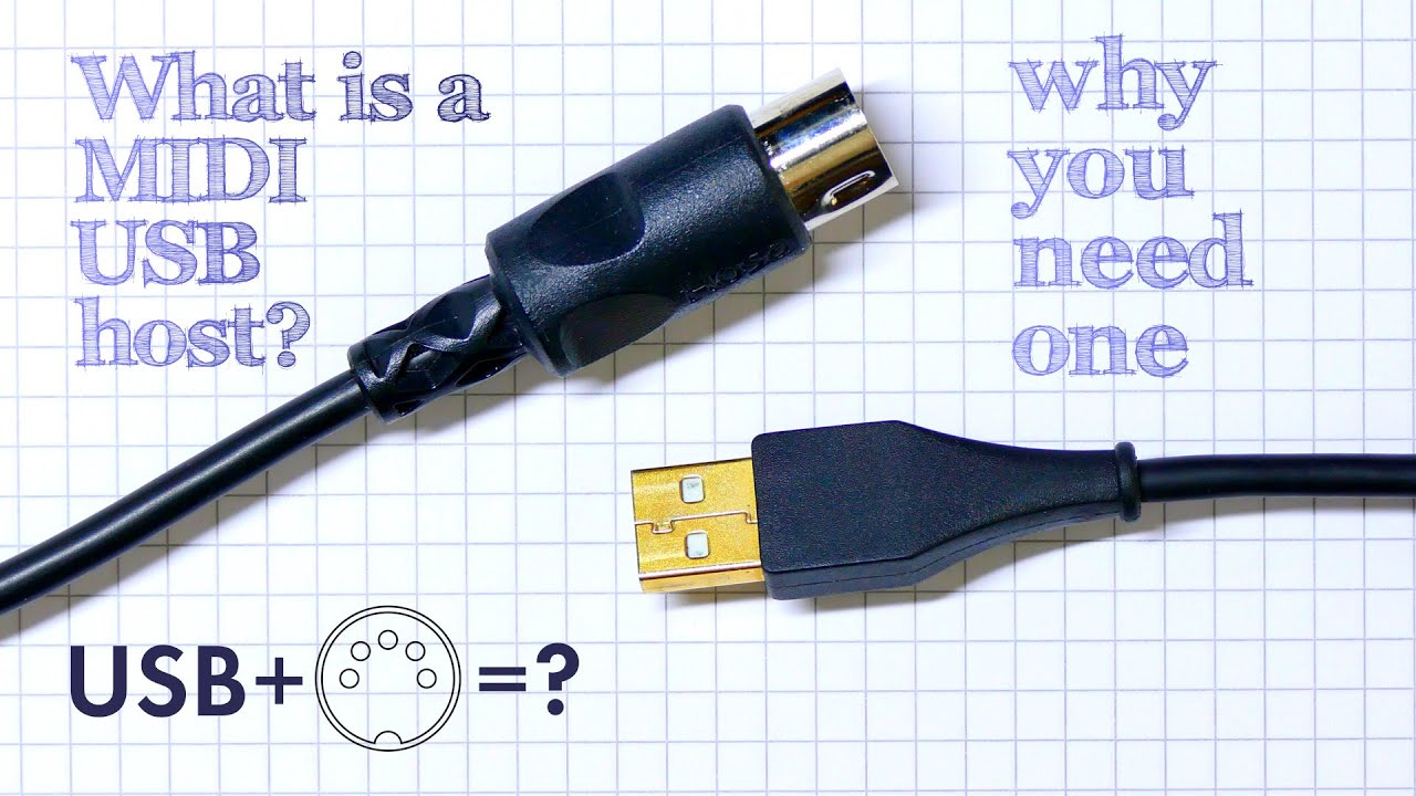 What is a MIDI USB Host? Why You Need One. - YouTube