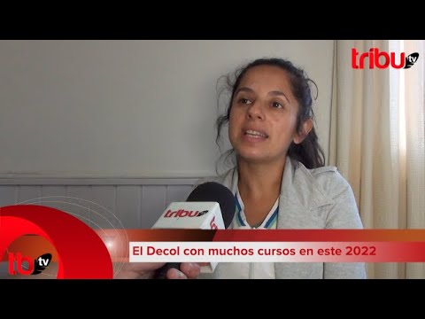 Vanesa Gómez (Coordinadora del Decol): El Decol con muchos cursos en este 2022.