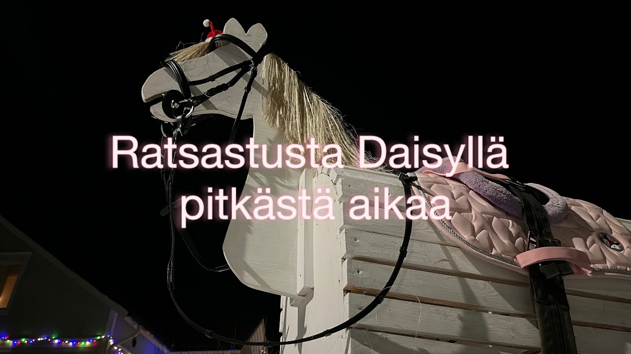 Ratsastan Daisyllä 
