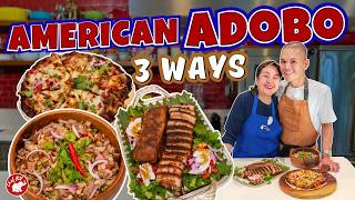 AMERICAN ADOBO 3 Ways with The Adobo Queen | Pinoy Classic Goes Global! 