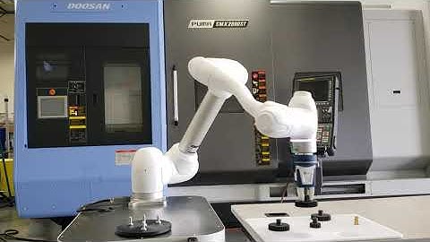 DOOSAN Cobot Gear assembly Demo