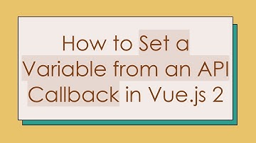 How to Set a Variable from an API Callback in Vue.js 2