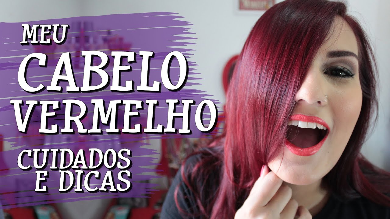 Meu Cabelo Vermelho: Cuidados e Dicas | TAG | Rafaela Cavalotti