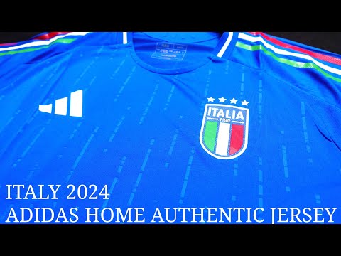 видео: ITALY 2024 AUTHENTIC PLAYER ISSUE HOME JERSEY