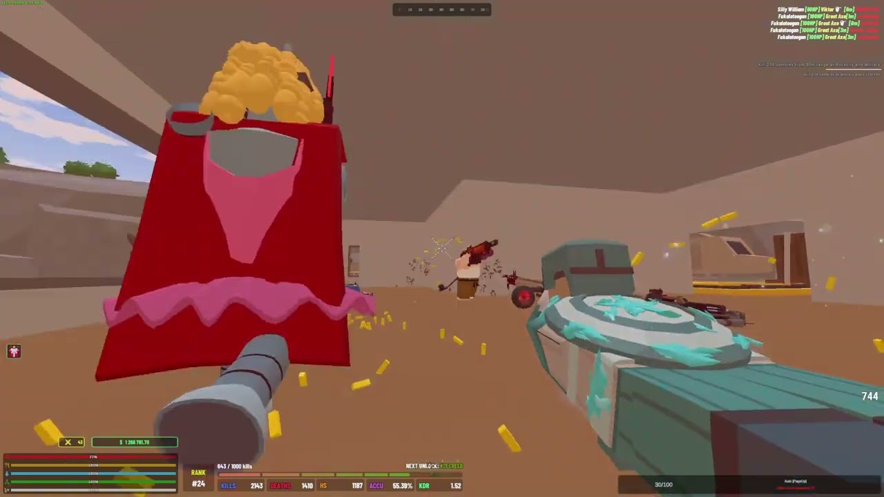 Unturned USA WarzoneZ Montage Parkers geography class