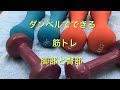 キックを中心にした美脚作り、ダンベル筋トレ#美脚#蹴り#ダンベル#アンクルウェイト