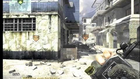 MW2 No Scope Across Map Invasion