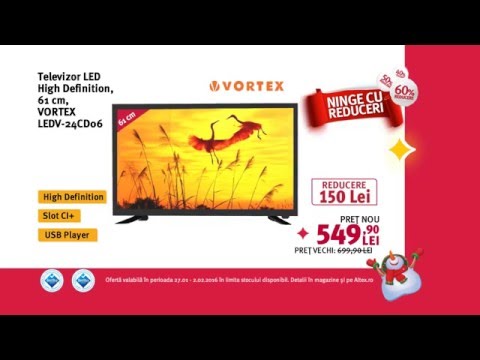 Reclamă ALTEX TV Vortex - ianuarie 2016
