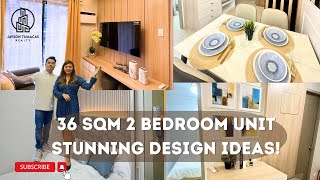 MAXIMIZE YOUR SPACE WITH STYLE! TRANSFORMING A 36 SQ. M. CONDO WITH BALCONY | JAYSON TUMACAS REALTY