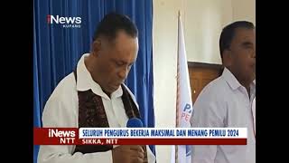 21 DPC Partai Perindo Sikka, NTT Dilantik
