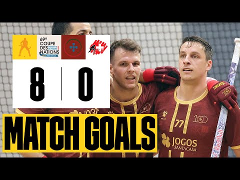 Portugal vs Switzerland (8-0) | MATCH GOALS COUPE DES NATIONS