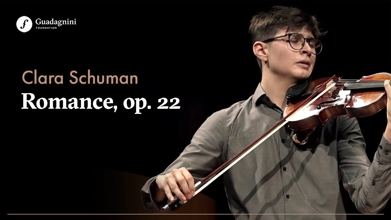 Maxim Tzekov plays Clara Schumann - Romance, op. 22