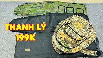 Thanh lý 199K Túi Chống Sốc PCP | Túi đựng củi sịn sò siêu bền giá rẻ | Túi ngụy trang đựng súng pcp