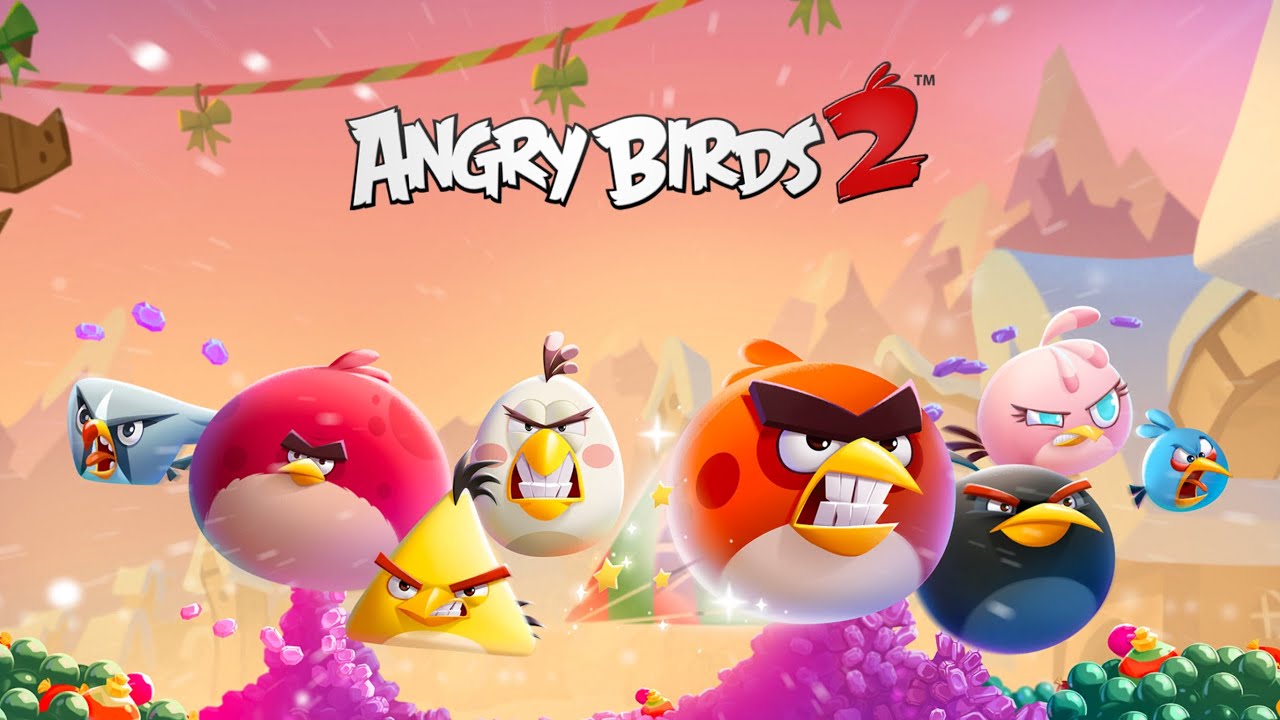 Watching you fall, patiently. / Silence Master play Angry Birds 2 / levels 74 still / video 