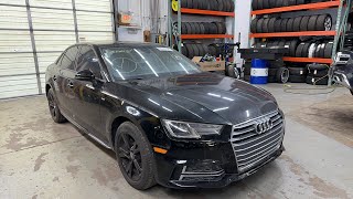 2018 Audi A4 - $8.900 тонул ли он ? Иногда и такие бывают утопленники (авто из США ).
