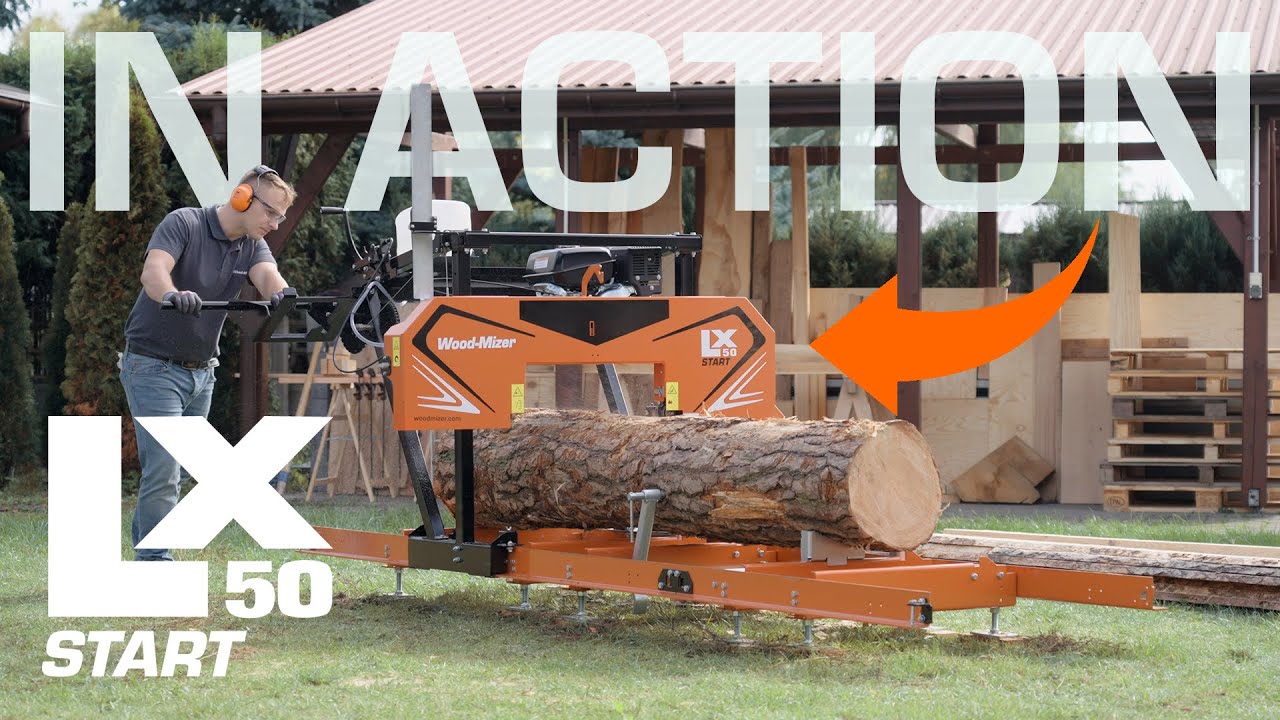 Wood-Mizer Introduces LX50START and LX50SUPER Portable Sawmills